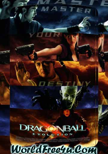 Poster Of Dragonball Evolution (2009) In Hindi English Dual Audio 300MB Compressed Small Size Pc Movie Free Download Only At worldfree4u.com