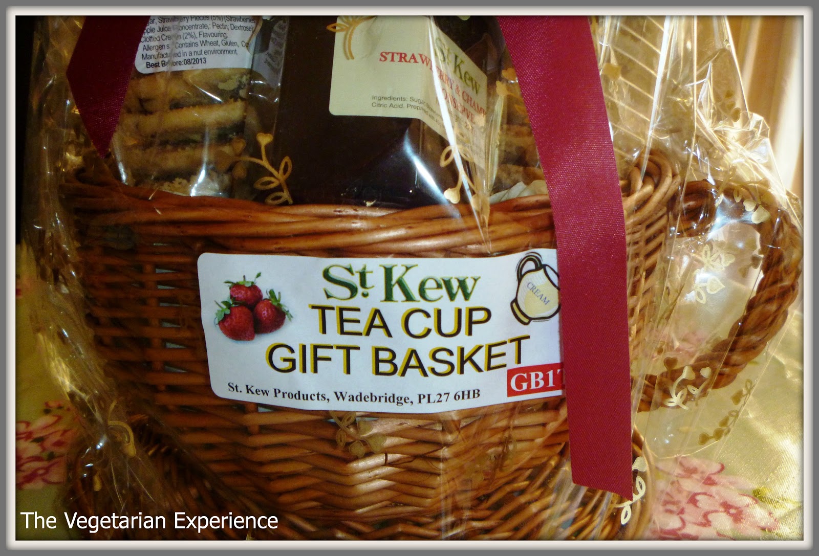 The Vegetarian Experience Lakeland Hamper Review St Kew Teacup Gift