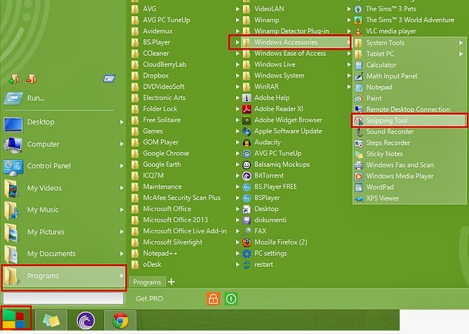 how to view print preview on windows 7
