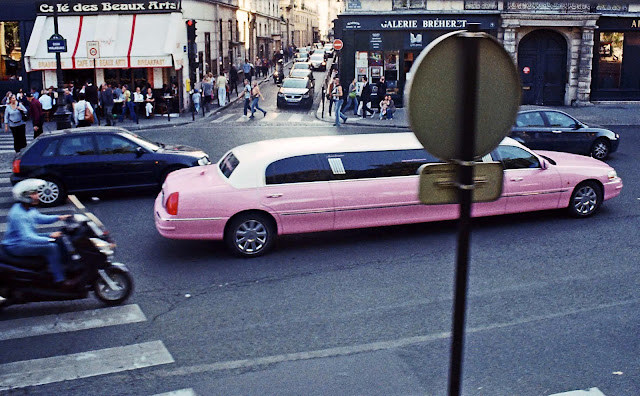 pink limousine