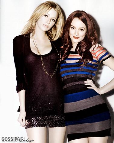 Blake Lively And Leighton Meester Friends Wallpaper