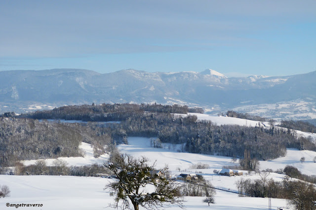 Panorama depuis Cessens, Savoie