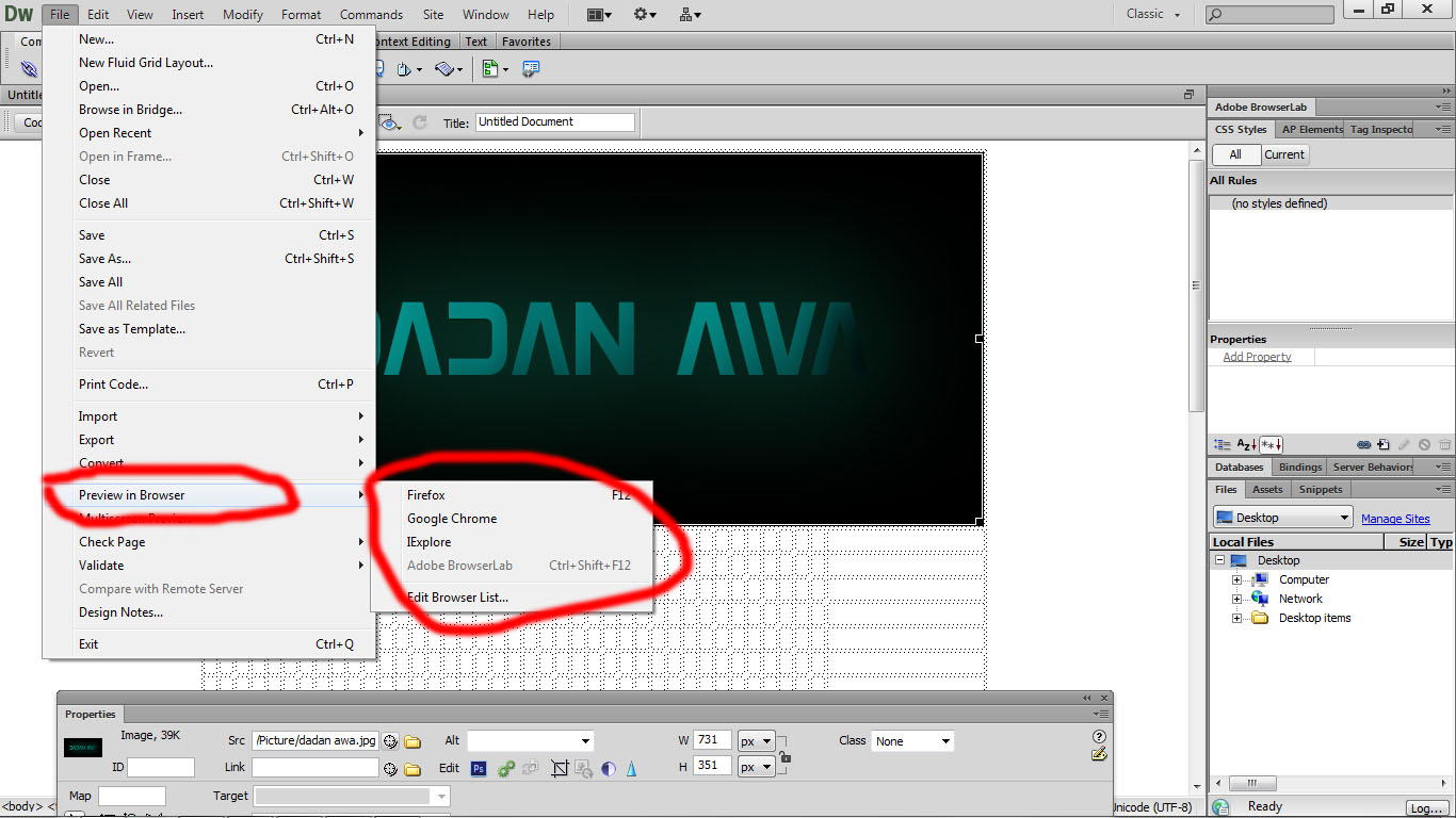 Membuat Web Sederhana Dengan Dreamweaver Cs6 | tutorial membuat web simple menggunakan dreamweaver cs6 Membuat Web Sederhana Dengan Dreamweaver Cs6 | tutorial membuat web simple menggunakan dreamweaver cs6