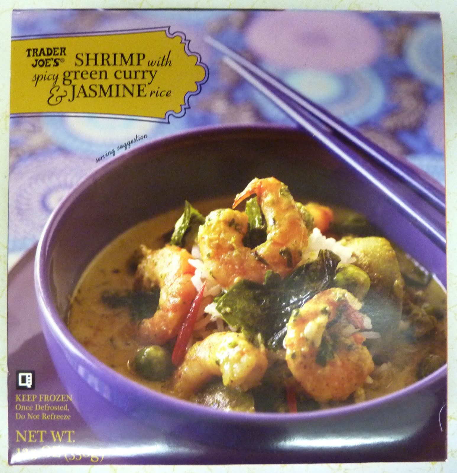 What's Good at Trader Joe's? Trader Joe's Shrimp with Spicy Green Curry