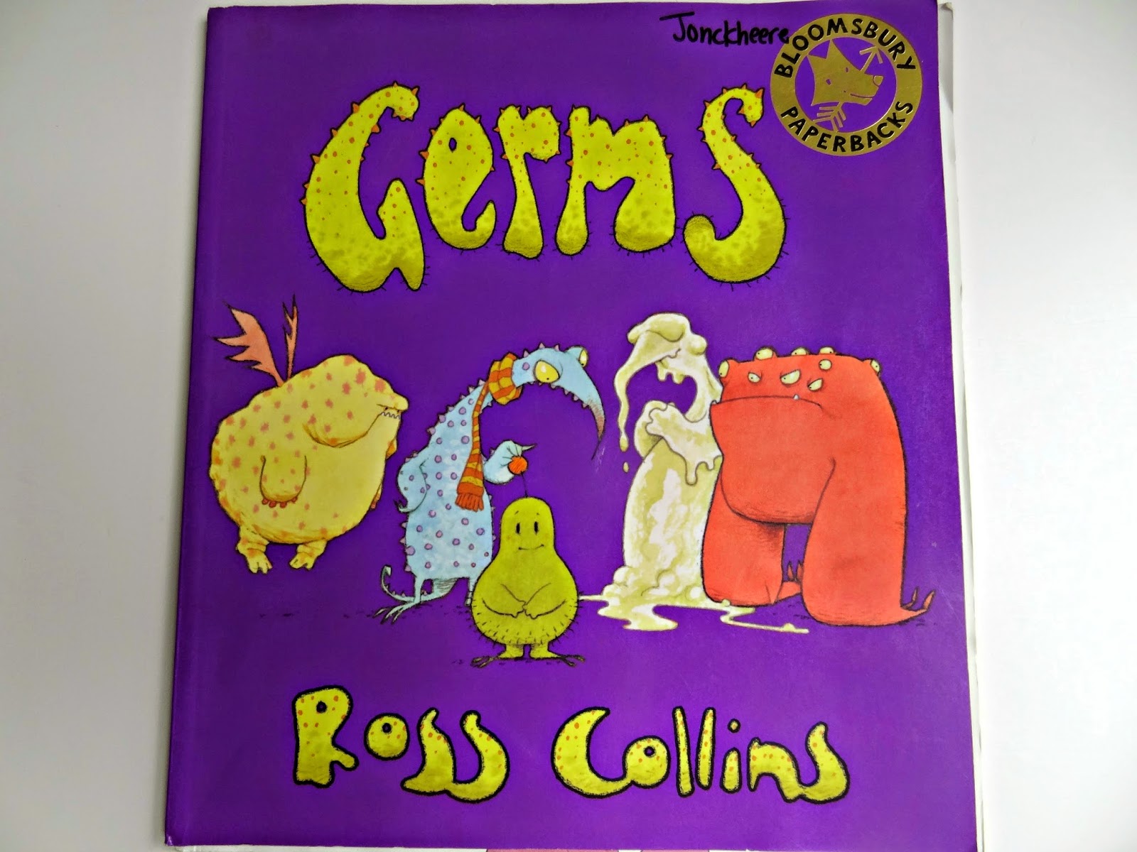 Germs!! Book Talk Tuesday Sara J Creations