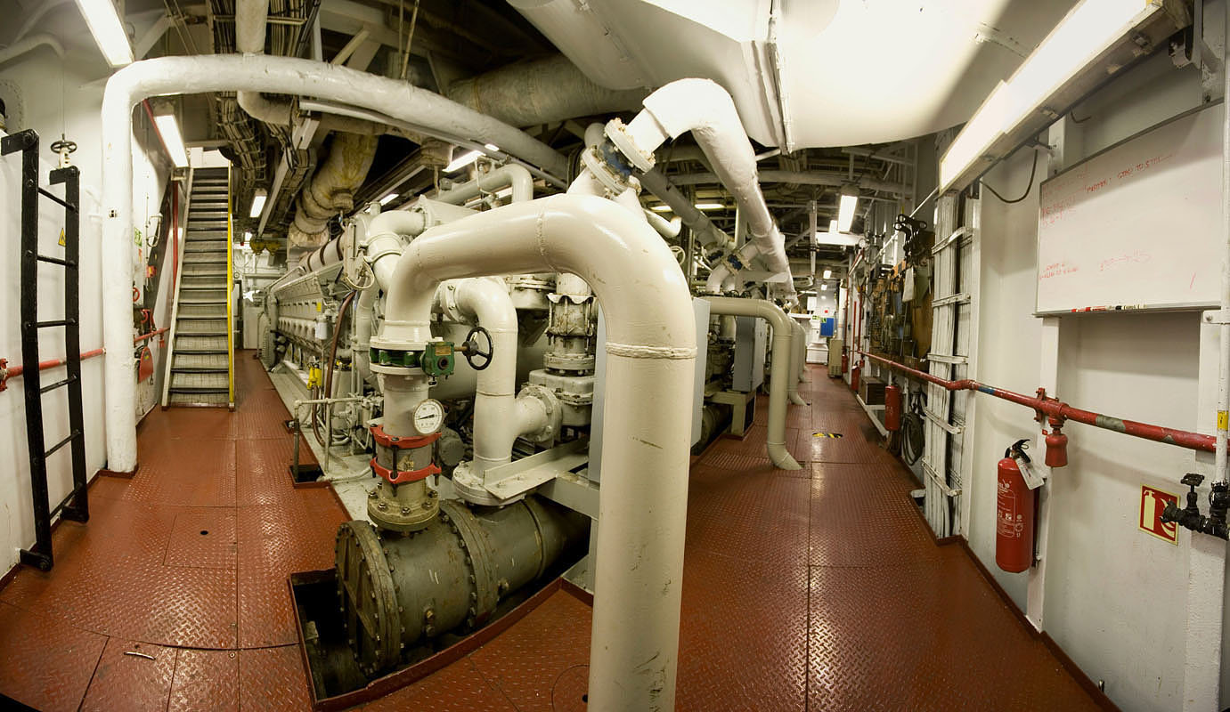 Engine Control Room & Engine Room