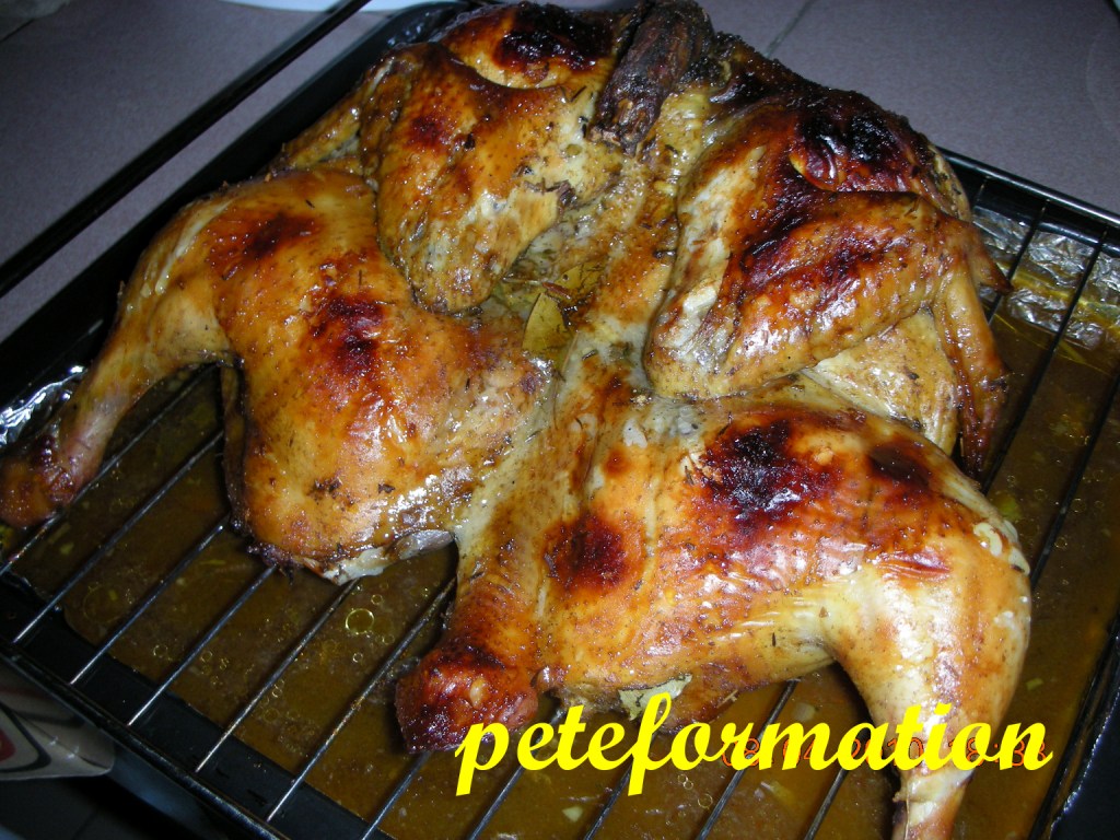 PeteFormation Foodie Adventure Thyme and Oregano Roast Chicken Recipe