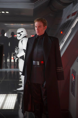 Domhnall Gleeson as General Hux in Star Wars The Force Awakens