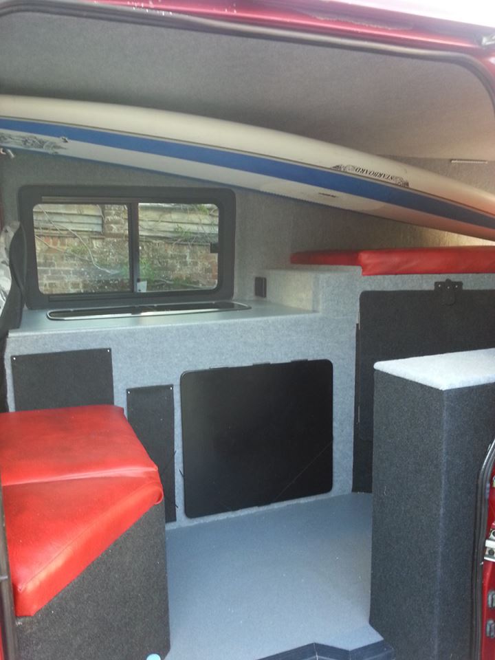 Speedsurfing News Camper Van Interior Finished Ready For First Trip