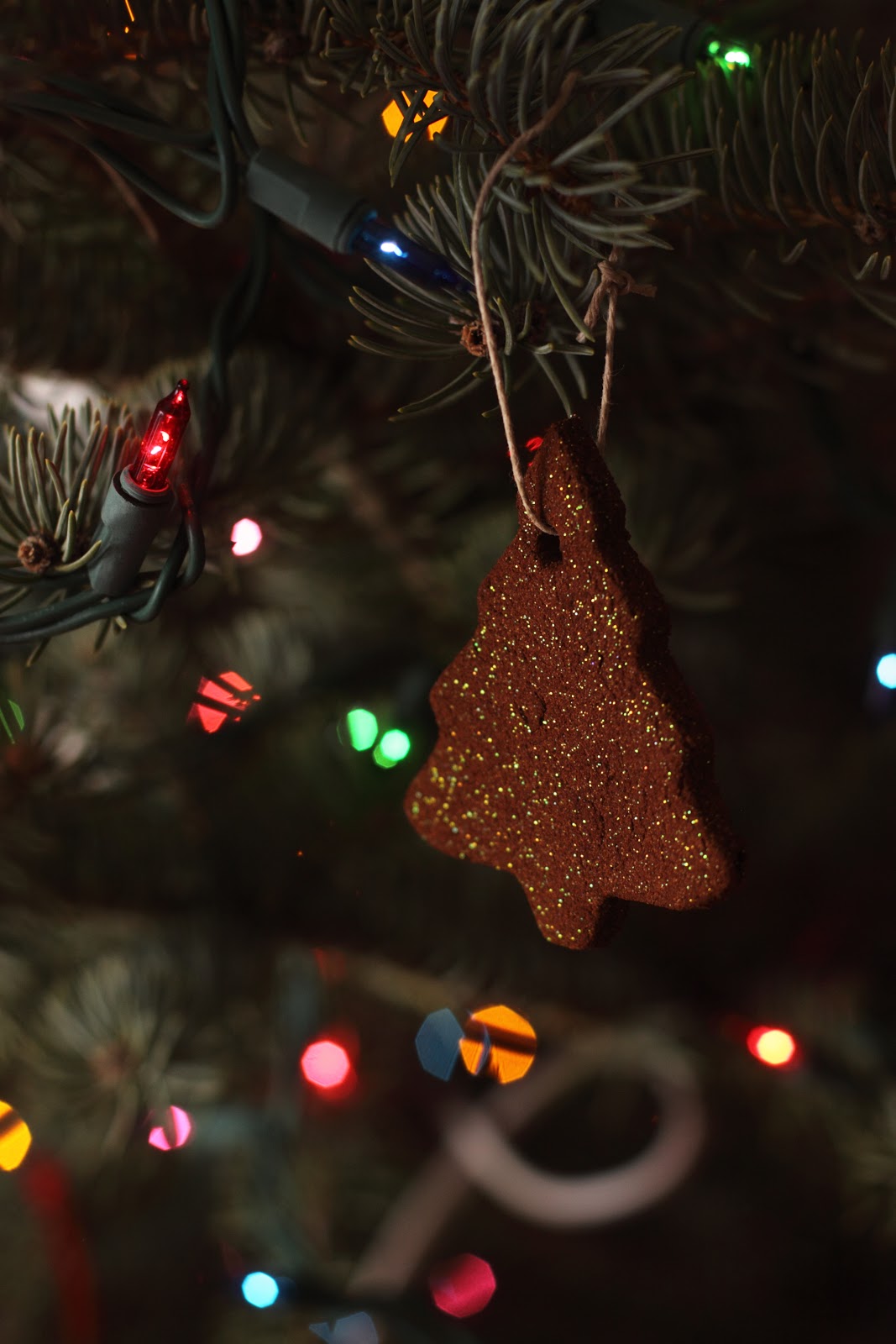 Easy Christmas Glittered Cinnamon Ornament Garland A Sparkle of Genius