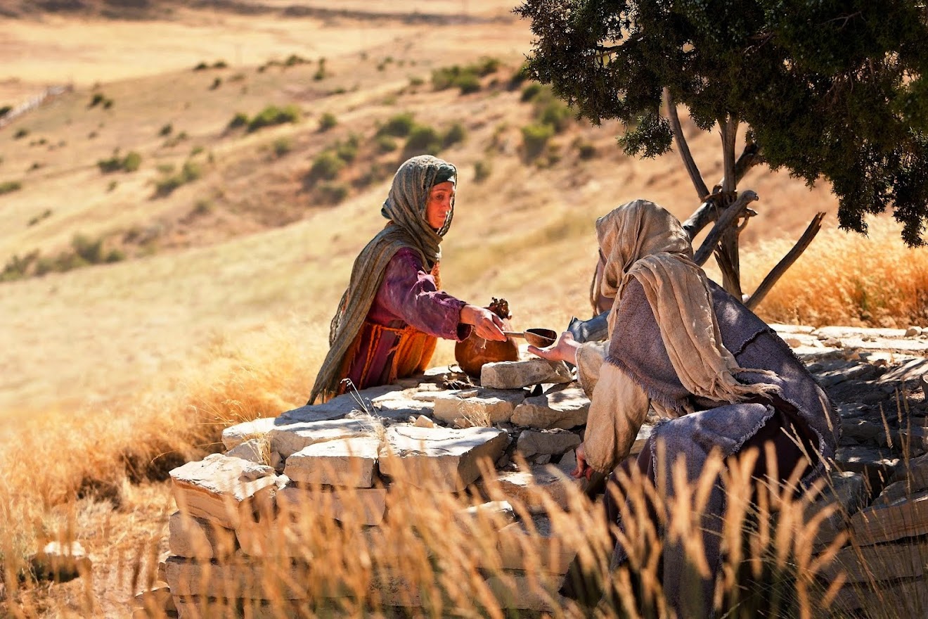 Jesus e a samaritana