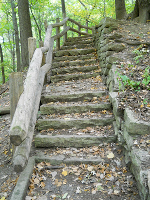 stone stairs