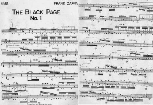 frank zappa black page pdf