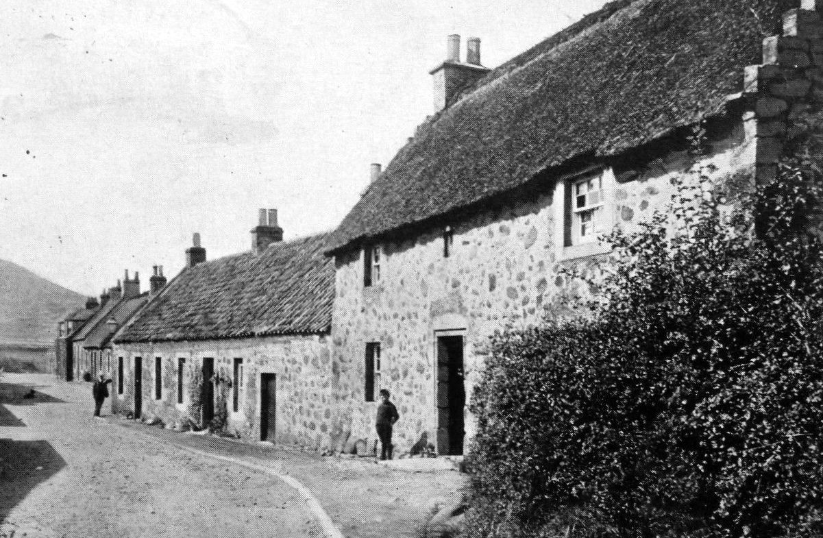Tour Scotland Photographs Old Photograph Lomond Road Freuchie Fife