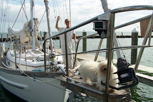 Sue and Crew on Wind Dancer