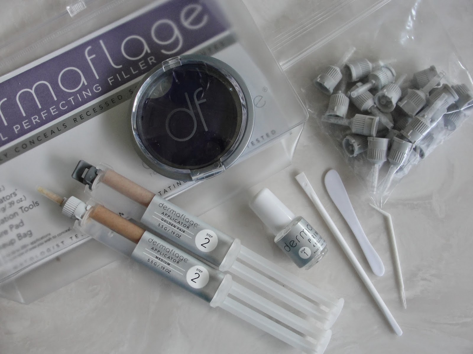 How to cover up frown lines/wrinkles/scars (glabella) with Dermaflage!