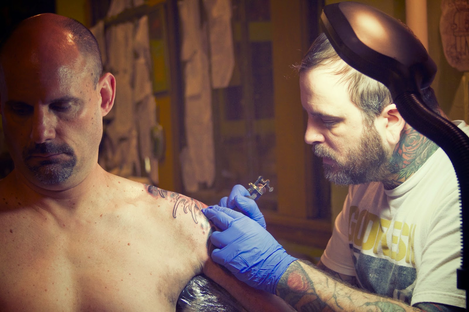 Speakeasy Custom Tattoo, Chicago. Photos by Tammy Sue Allen Photography. Speakeasy Custom Tattoo, Chicago. Photos by Tammy Sue Allen Photography.