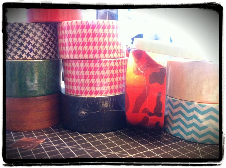 Richela Fabian (craftyrichela) Making Duct Tape Stickers