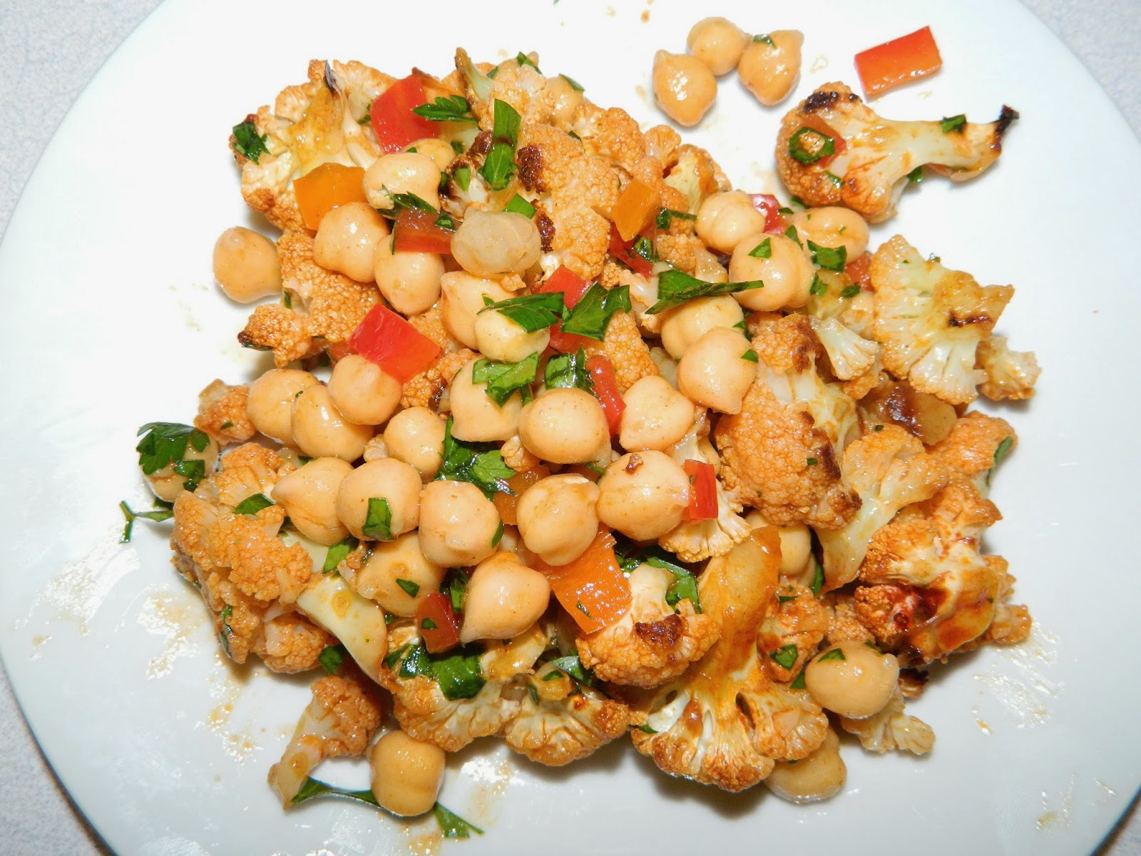 Her Kitchen Addiction Spanish Cauliflower Salad