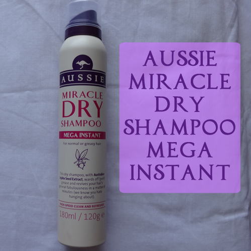 Tania Michele Aussie Miracle Dry Shampoo Mega Instant Review