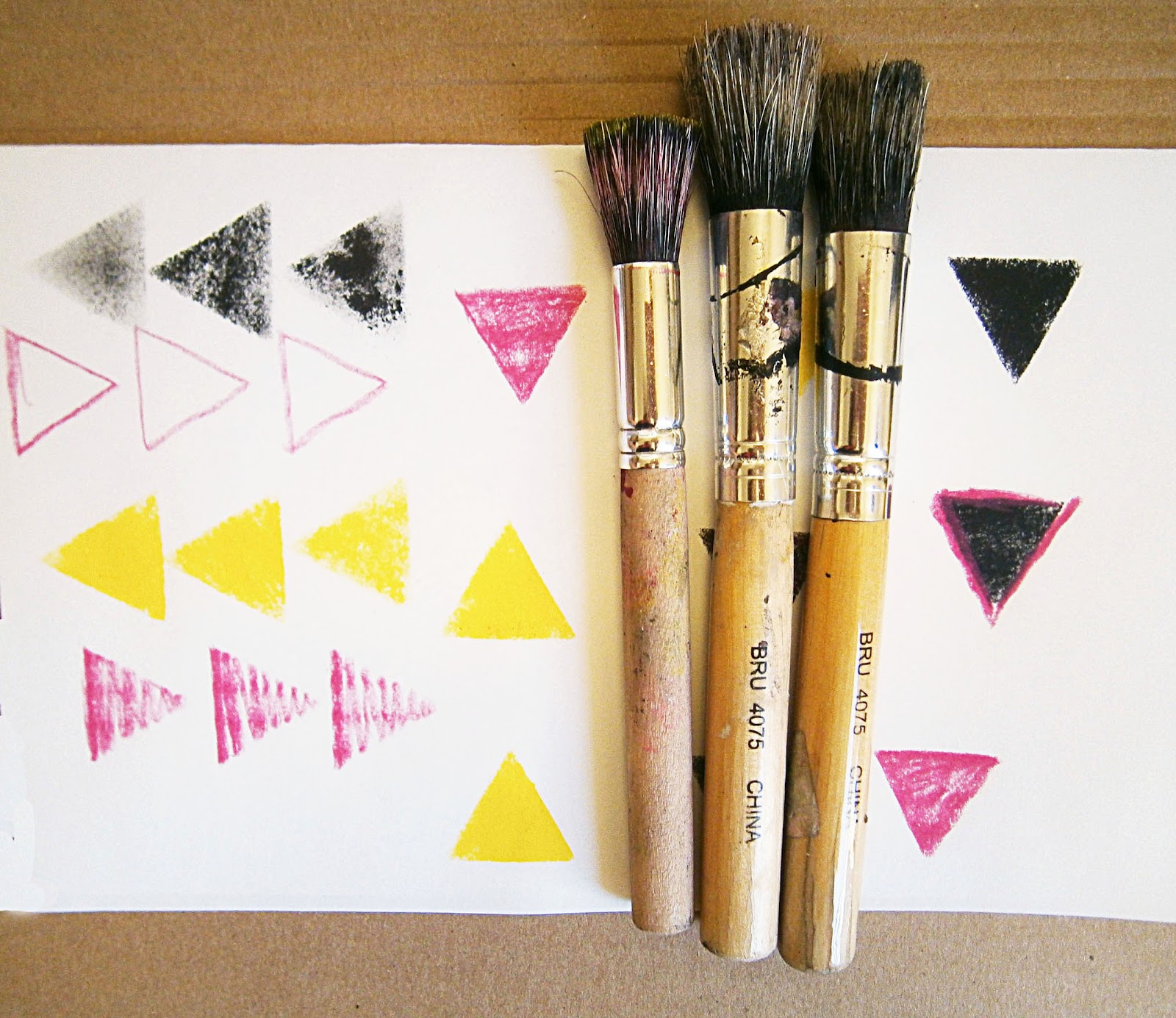 . How to make an upcycled and reusable cardboard stencil