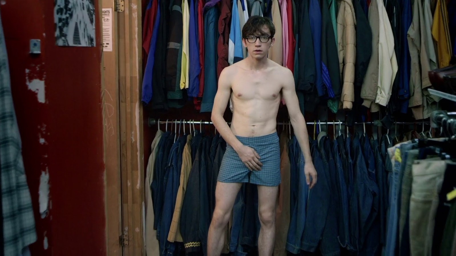 Liam Aiken - Shirtless in "How To Be A Man" .