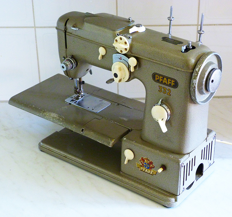 singerzone singer och sytt... Pfaff 332 symaskin En arbetshäst som