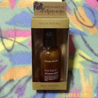 Nature Republic Real Nature Acai Berry Essence inside its box