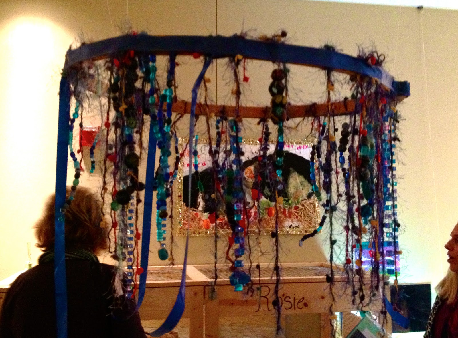 Reggio Inspired Hanging Art Fairy Dust Teaching