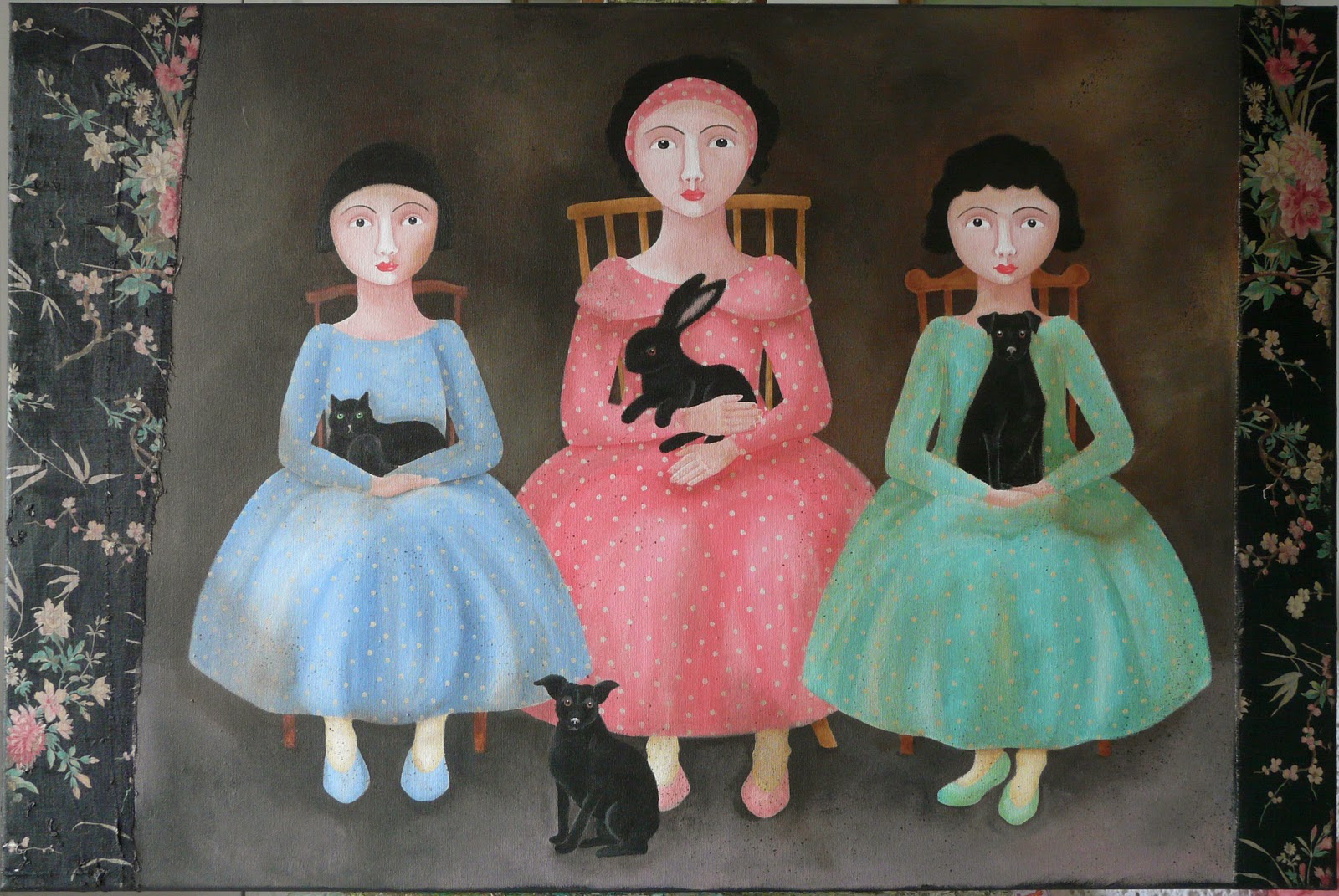 Jane Winton's Artwork Hampstead Contemporary Affordable Art Fair