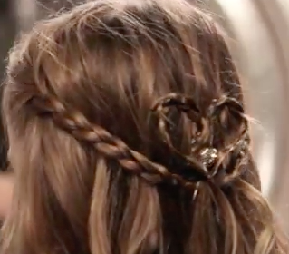 Heart Shaped Braid For Little Girls Tutorial Easy Girls