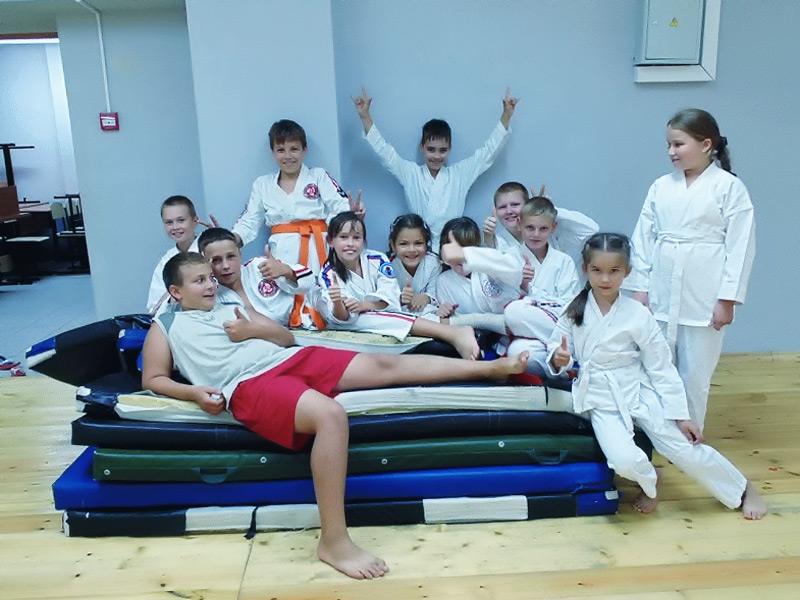 Юные каратисты