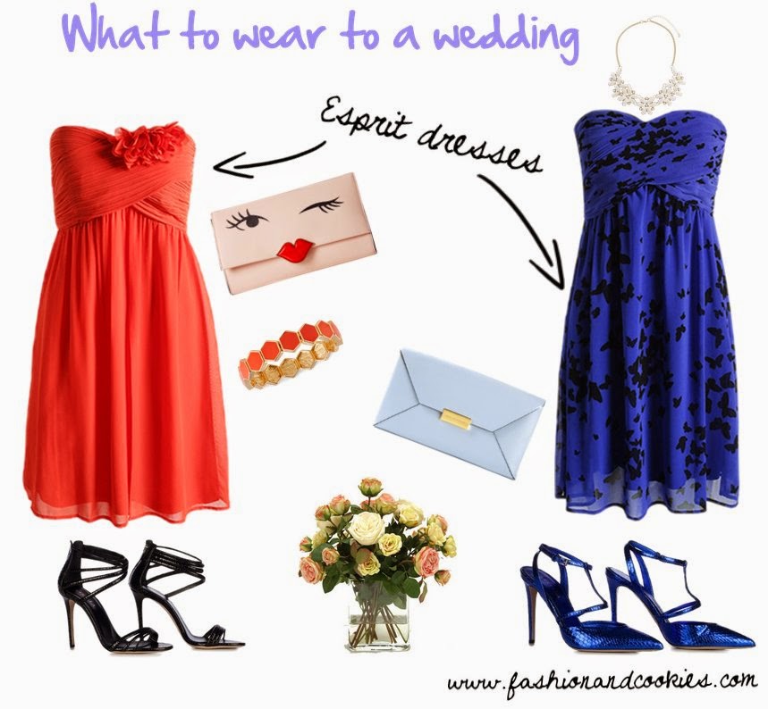 What to wear to a wedding, featuring Esprit Fashion and Cookies
