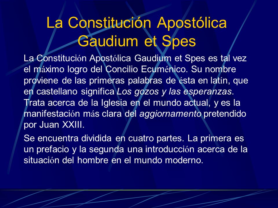 Gaudium et Spes y la vía sinodal alemana: Reflexiones sobre la Iglesia en  el mundo moderno - ZENIT - Espanol