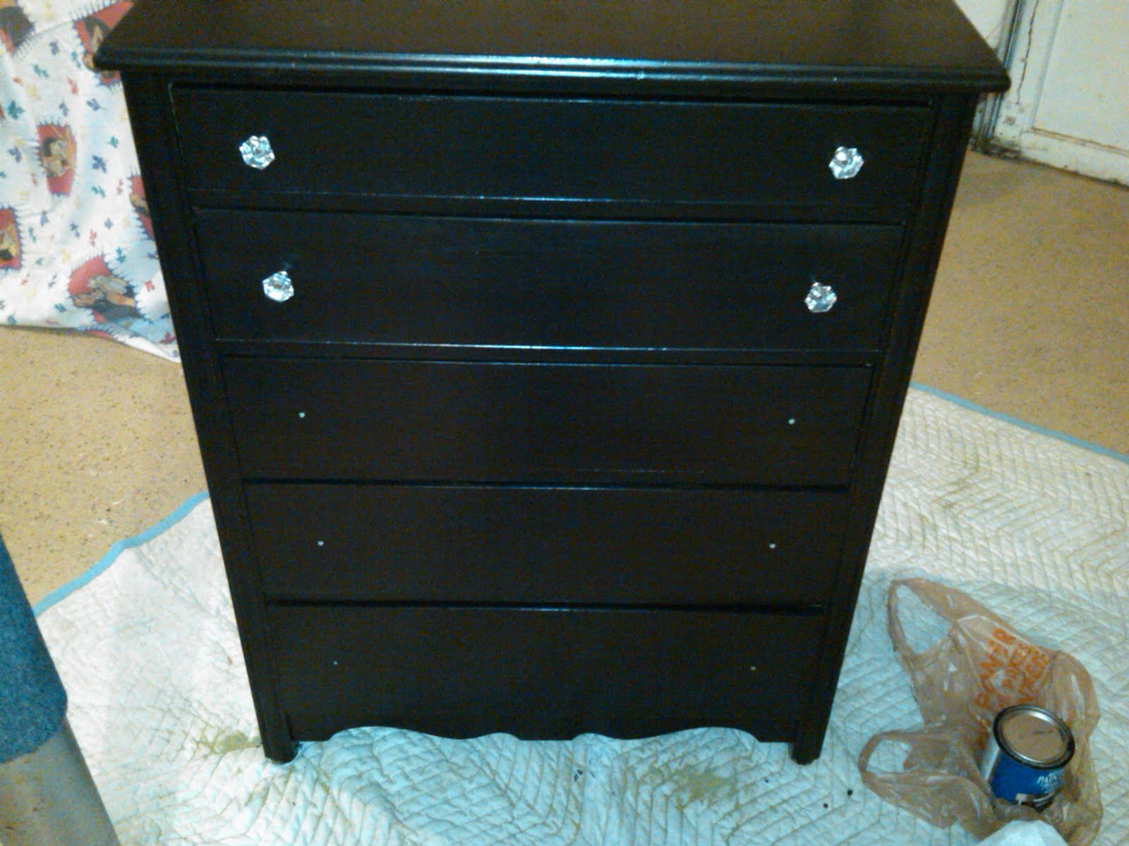 Shabby To Chic For The College Girl Chic Look For A Green Dresser