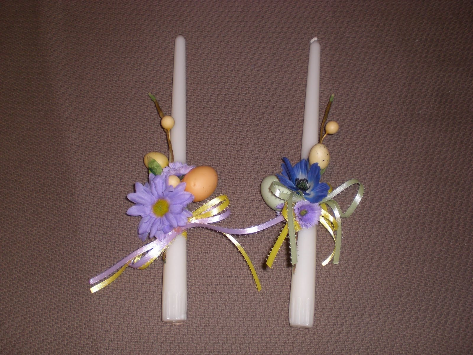 Your Easter Projects Palm Sunday Candles