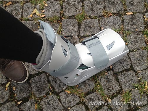 Schuh gebrochener fuß