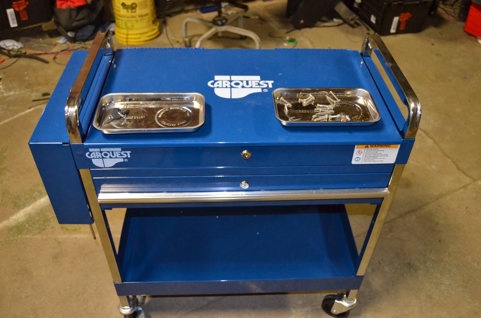 Poor Man Toolbox Carquest Work Cart Review