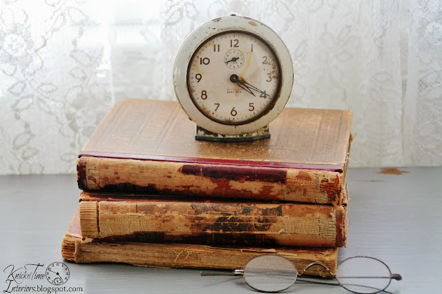 Antique Tattered Aged Books via http://knickoftimeinteriors.blogspot.com/ Antique Tattered Aged Books via http://knickoftimeinteriors.blogspot.com/