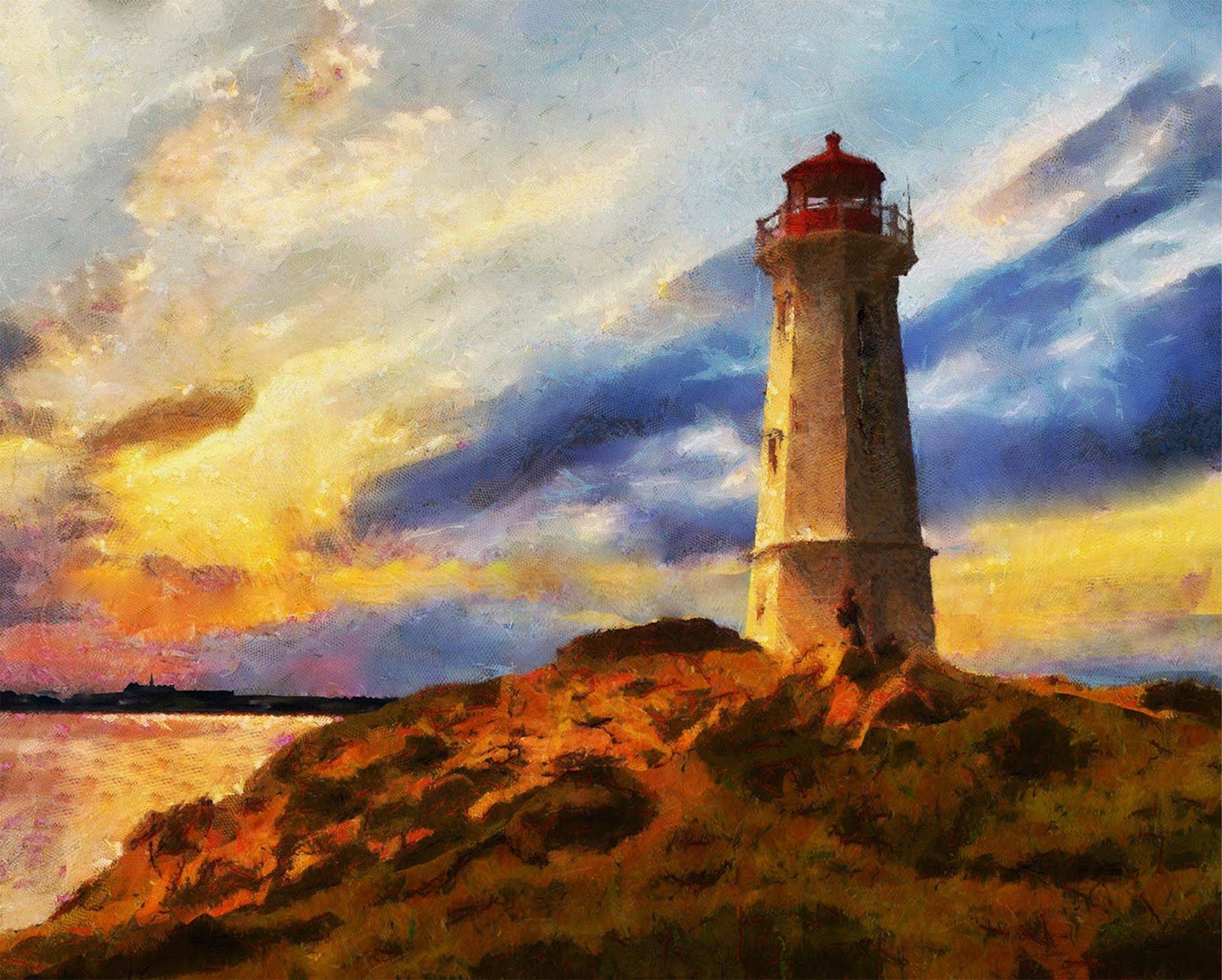 Lighthouse Sunset