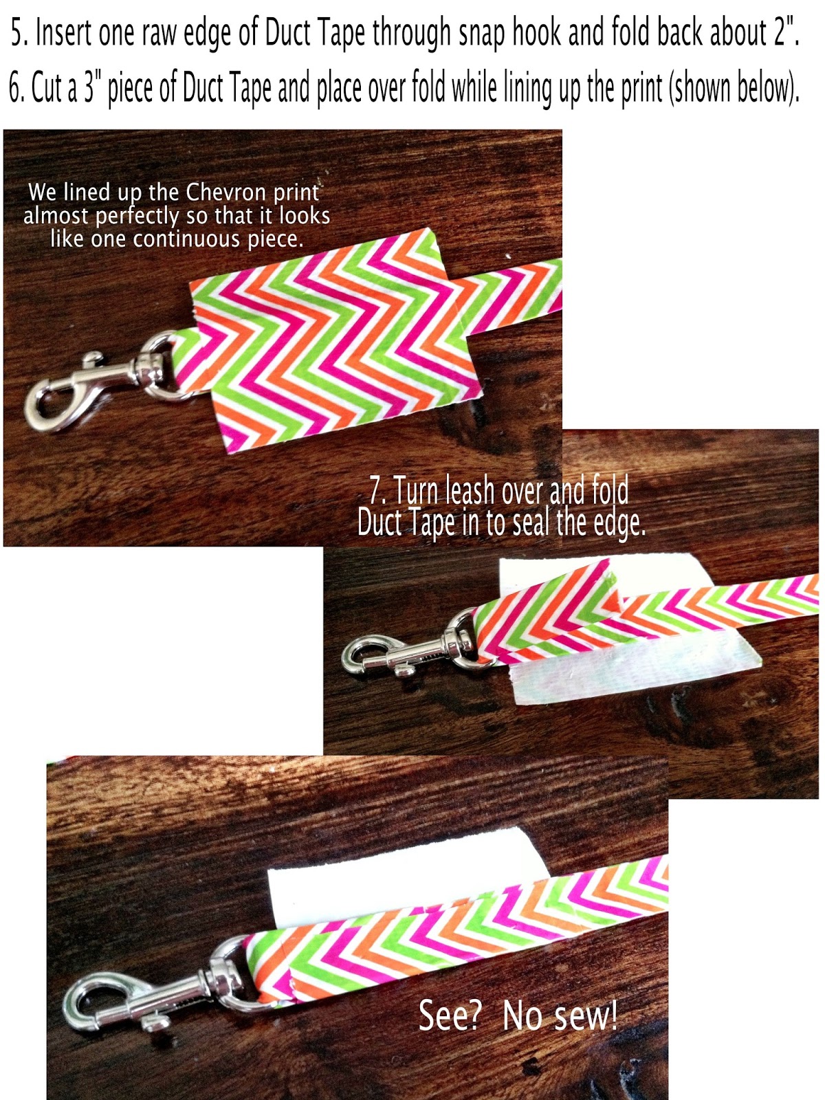Sew DoggyStyle DIY Duct Tape Dog Leash No Sew!