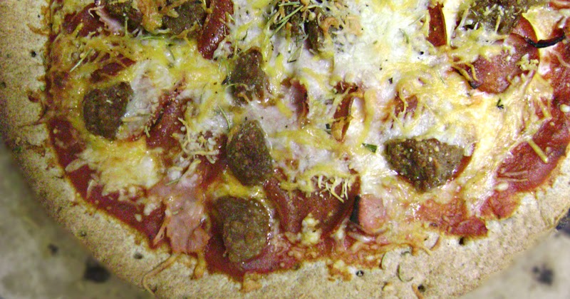 3 Meat Pizza All Kinds of Yumm