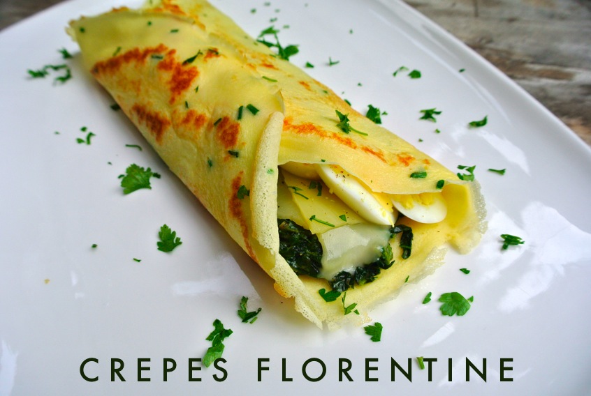 Ginger Rose Crêpes Florentine