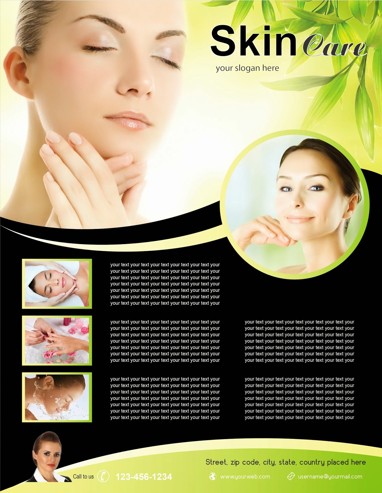 graphic21 Skin Care Flyer