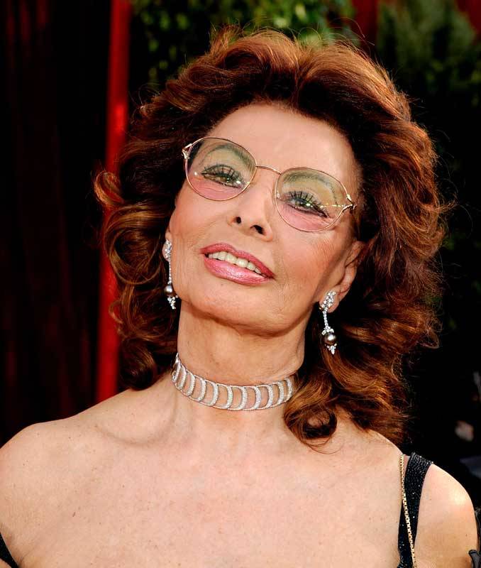 Sophia Loren was honored in Beverly Hills at an event hosted by Billy 