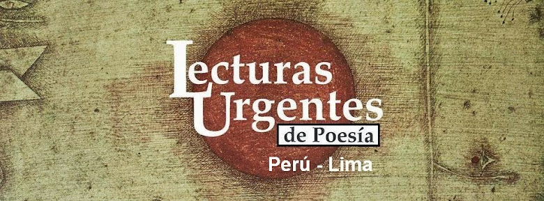 Lecturas Urgentes de Poesía Perú