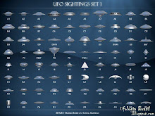80 Naves extraterrestres baseado em relatos de avistamentos