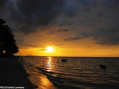 Sunset in Bang Po