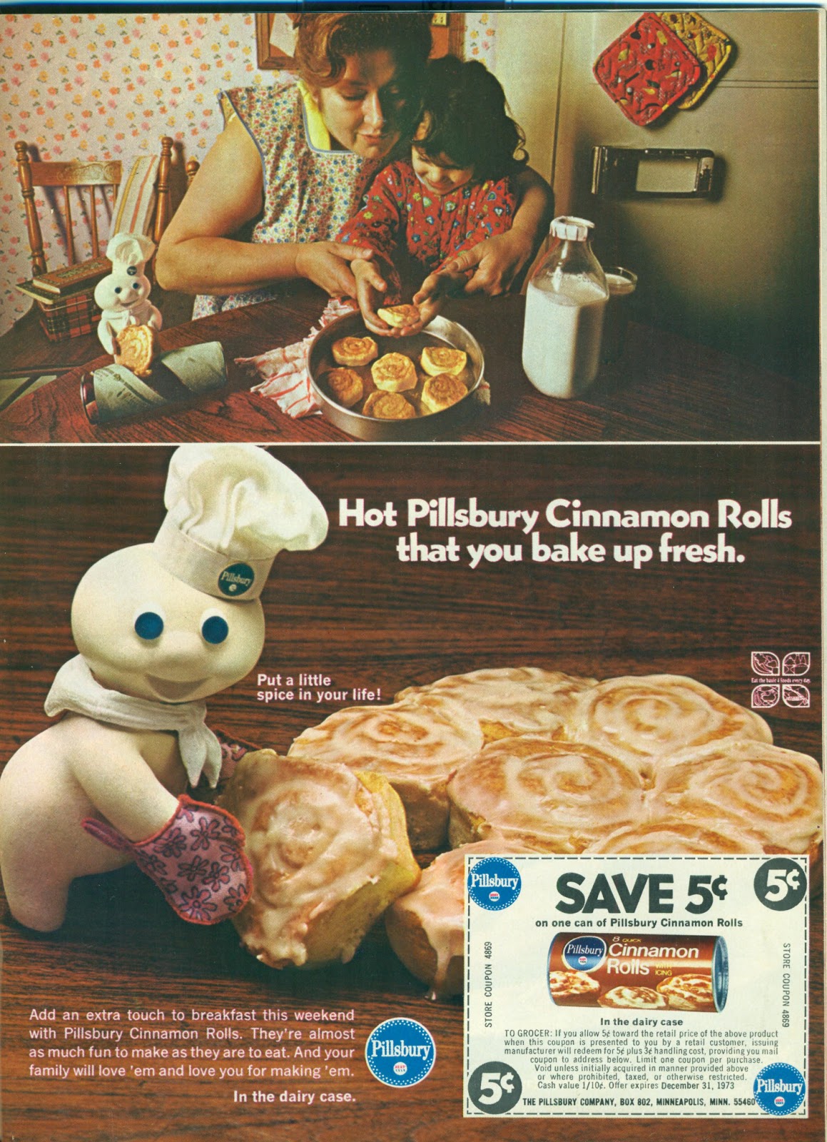 gold country girls Then And Now 95 Pillsbury Cinnamon And Orange Rolls