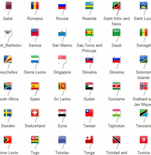 Countries Flag Icon Set for iPhone Map Countries Flag Icon Set for iPhone Map